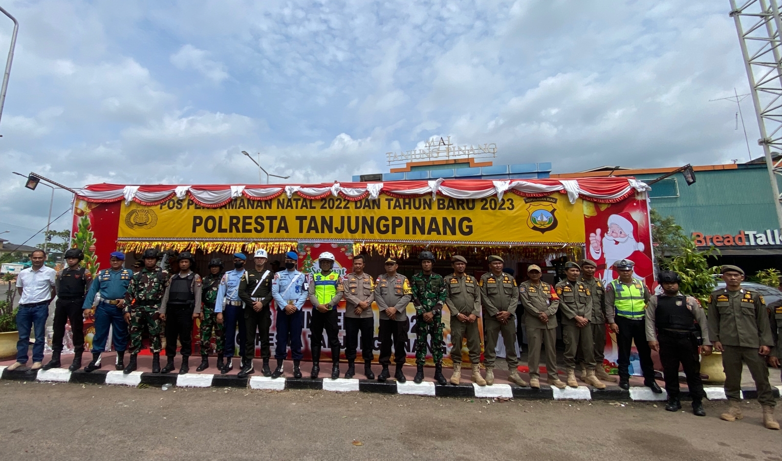 Polresta Tanjungpinang Gelar Operasi Lilin Seligi Skala Besar Sabtu (23/12/22).f.dok.Polresta Tanjungpinang.