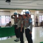 Oknum Polisi Aipda (RA) Saat Sidang Kode Etik Profesi Polri Gedung Antan Seludang Polresta Tanjungpinang, Kamis (22/12/22).