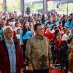 Gubernur Kepulauan Riau H. Ansar Ahmad menghadiri acara Pentas Seni Yayasan Clarissa Batam di Aula HKI Batu Aji Batam, Sabtu (28/01/23)./f.dok.DK.