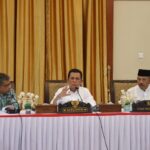 Gubernur Kepulauan Riau H. Ansar Ahmad memimpin Rapat Persiapan Pelaksanaan Gugus Tugas Reforma Agraria (GTRA) Summit 2023./f.dok.DK.