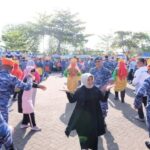 Walikota Tanjungpinang dalam Giat hari Jadi ke- 239 di Lapangan Pamedan Pamedan Ahmad Yani Kota Tanjungpinang, Sabtu (07/01/23).f.dok.Prokopim.