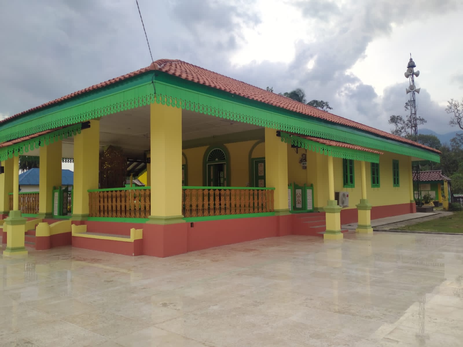 Masjid Jami' Sultan Lingga./f.dok.Kominfo Kepri.