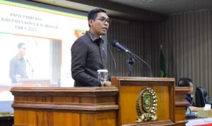DPRD Meranti Sampaikan Laporan Ranperda Pengakuan dan Perlindungan Masyarakat Hukum Adat./dok.Redaksi