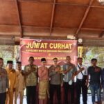 Kapolres Bintan Bersama Masyarakat Teluk Bintan gelar Jum'at Curhat, Jum'at (17/02/23)./f.dok.Red.