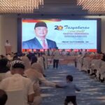 Tasyakuran 15 Tahun Partai Gerindra di Kabupaten Bintan Jum'at (17/02/23)./f.dok.Ratih.