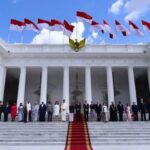 Penyerahan surat kepercayaan tersebut digelar di Ruang Kredensial, Istana Merdeka, Jakarta, Senin (20/02/23)./f.dok.Sekpres.