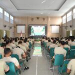 Launching Super Apps ETWPAD dan penyerahan seragam PNS TNI AD oleh KASAD secara virtual di Gedung Serba Guna Makorem 033/Wira Pratama, Jalan Sei Timun, Kelurahan Air Raja, Kecamatan Tanjungpinang Timur, Tanjungpinang, Selasa (21/02/2023)./f.dok.Red.