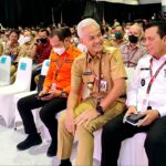 Gubernur Kepulauan Riau Ansar Ahmad menghadiri Rakornas PB 2023 di Arena Jakarta International Expo Kemayoran Hall B1 dan B2./f.dok.Kominfo Kepri.