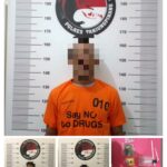 Pelaku dan Barang Bukti Tindak Pidana Narkoba yang berhasil diamankan Satreskrim Polresta Tanjungpinang./f.dok.Red.
