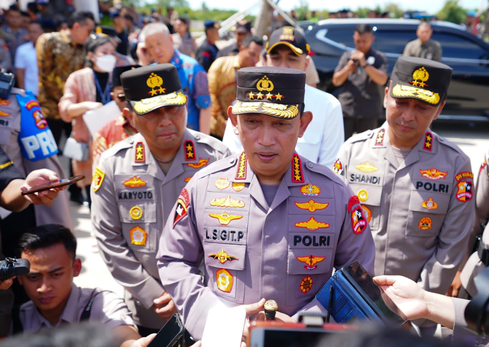 Kapolri Jenderal Listyo Sigit Prabowo./f.dok.Hms.
