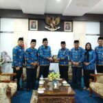 Kalapas Narkotika Kelas IIA Tanjungpinang Edi Mulyono saat silahturahmi dengan Bupati Bintan, Senin (22/05/23)/f.dok.Red.