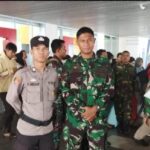 Polresta Tanjungpinang saat Patroli Bersama TNI dalam Rangka Pengamanan Arus Mudik Idul Fitri 1444 H, Senin (01/05/23)/f.dok.Hms.