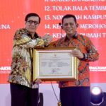 Gubernur Kepri bersama Menteri Hukum dan Ham pada Malam puncak acara Intelektual Property dan Tourism Kepulauan Riau di Gedung Daerah, Tanjungpinang, Sabtu (17/06/23)f.dok.DK.