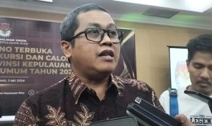 Ketua KPU Provinsi Kepulauan Riau, Indrawan Susilo Prabowoadi/ f.dok.Ratih.