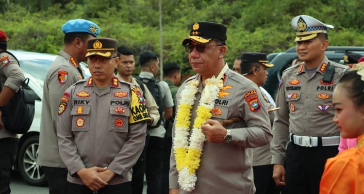 Kunker Kapolda Kepri Irjen Pol Yan Fitri Halimansyah ke Mapolres Bintan, Selasa (14/05/24)/d dok.Rat.