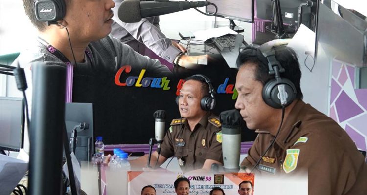 Jaksa Menyapa, Kejati Kepri Kembali Mengudara Dengan Topik Pencegahan Tindak Pidana Perdagangan Orang, Kamis (16/05/24)/f.dok.Pnkm.