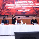 Konferensi pers Penangkap buronan paling dicari di Thailand oleh Tim Devisi Hubungan Internasional Polri, Minggu (02/06/24)/f.dok.Hms.