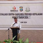 Aspidum Kejati Wakili Kajati Kepri dalam Rapat Evaluasi Penanganan Tindak Pidana Pemilu Tahun 2024/f.dok.Red.