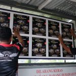 Papan informasi penyampaian terkait menu untuk Warga Binaan untuk penyampaian masyarakat di Rutan Kelas I Tanjungpinang, Minggu (09/06/24) /f.dok.Hms.