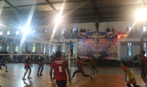 Hari Bhayangkara ke-78, Polres Bintan Gelar Turnamen Bola Voli, Rabu (12/06/24) sore/f.dok.Hms.