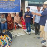 PWI Kepri Beri Bantuan Korban Kebakaran Kios Seken 12 Kk di Tanjung Sengkuang Batam 