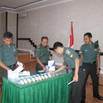 Kodim 0315/Tanjungpinang Gelar Tes Urine Pada Kegiatantan P4GN Semester I Tahun 2024 Kamis (20/06/24)/f.dok.Pen.