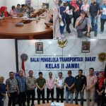 AWaSI Jambi Sampaikan Permasalahan Angkutan Batubara Sungai Batanghari ke BPTD Jambi, Rabu (03/07/24)/f.dik.Red.